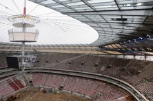 Budowa Stadionu Narodowego w Warszawie - 07.07.2011