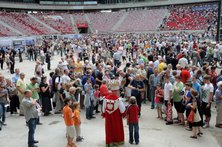 Niedzielny Spacer po Stadionie Narodowym w Warszawie - 24.07.2011