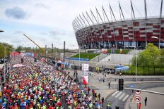 24 kwietnia 2016: ORLEN Warsaw Marathon (fot. Darek Golik/PGE Narodowy)